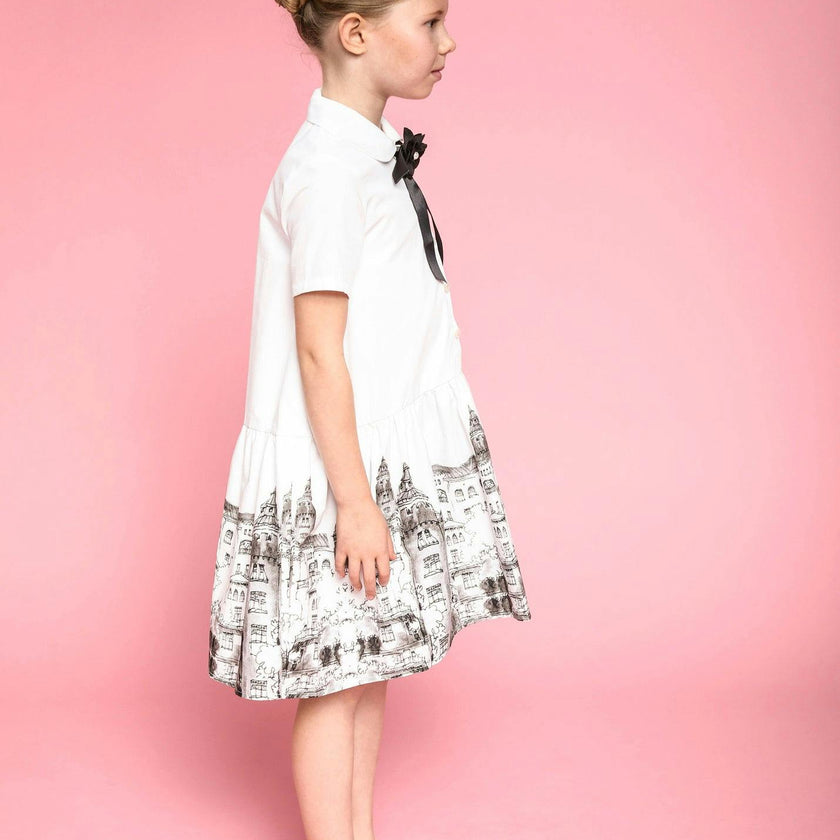Isabella (white/prints)