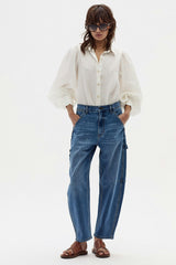 Ambar Denim Pants - Washed Indigo