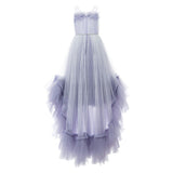 Purple Thelma Tulle Gown