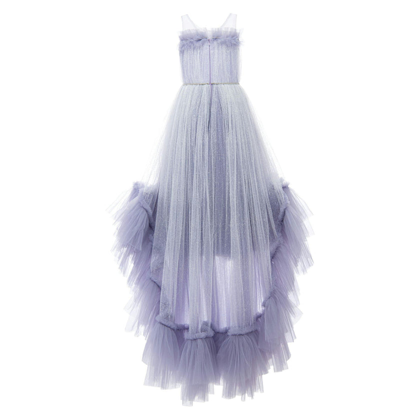 Purple Thelma Tulle Gown