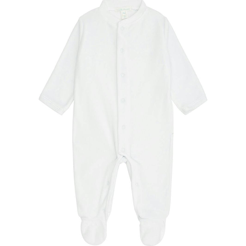 Velour Angel Wing™ Sleepsuit - Pink