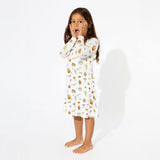 Halloween Treats Bamboo Girls' Long Sleeve Dress