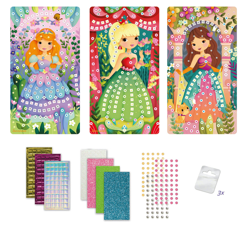 Stick'N Fun - XS Mosaics Princesses - 5y+