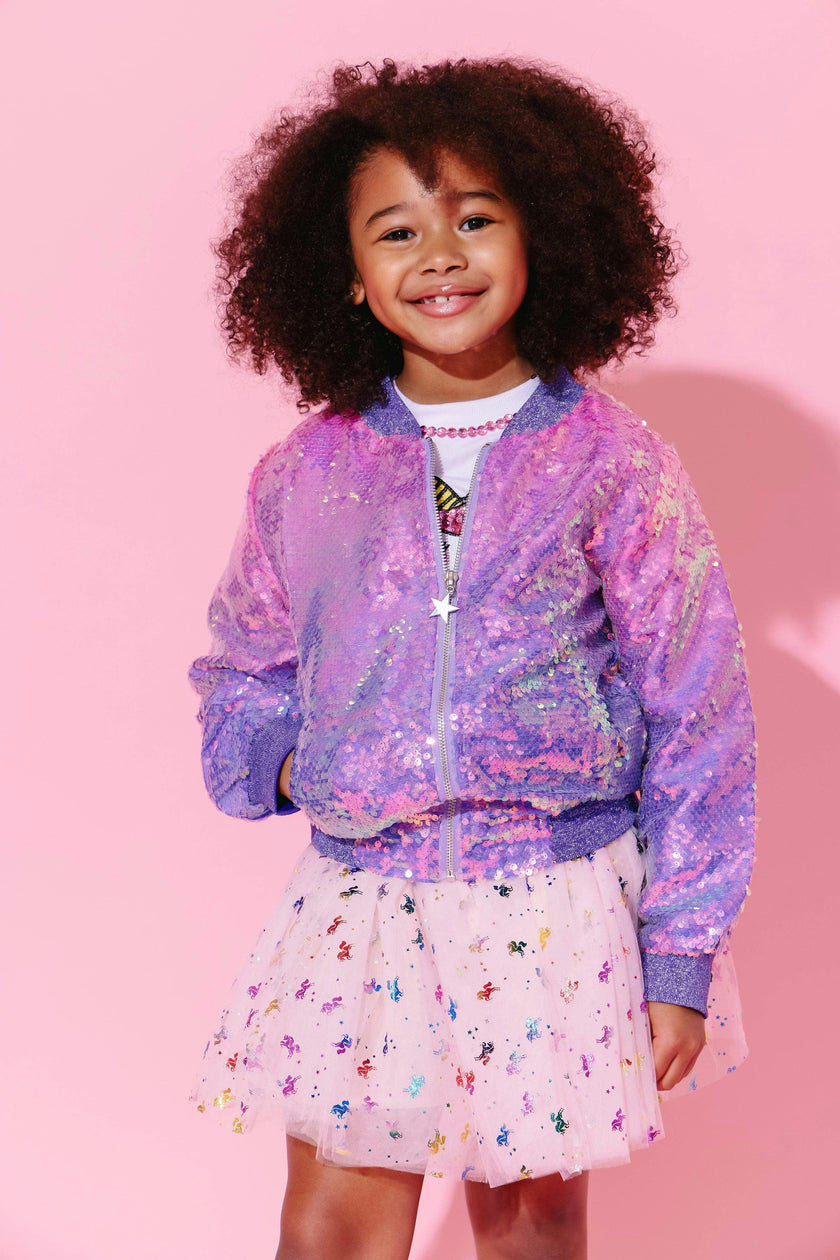 Rainbow Metallic Unicorn Tutu