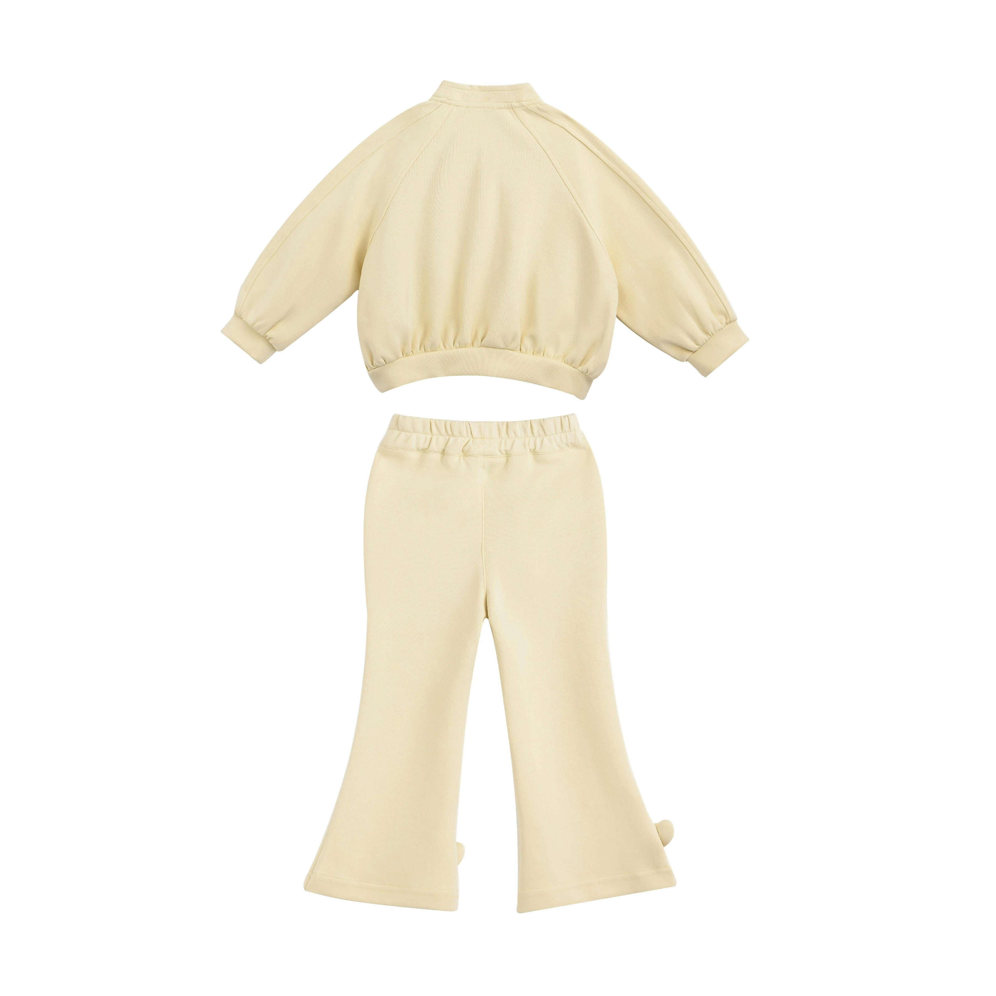 Butter Pom-Pom Pants Set