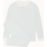 Derek Stripe Child Pyjama Two Piece Set  - Blue
