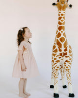 Organic Cotton Muslin Flutter Sleeve Dress