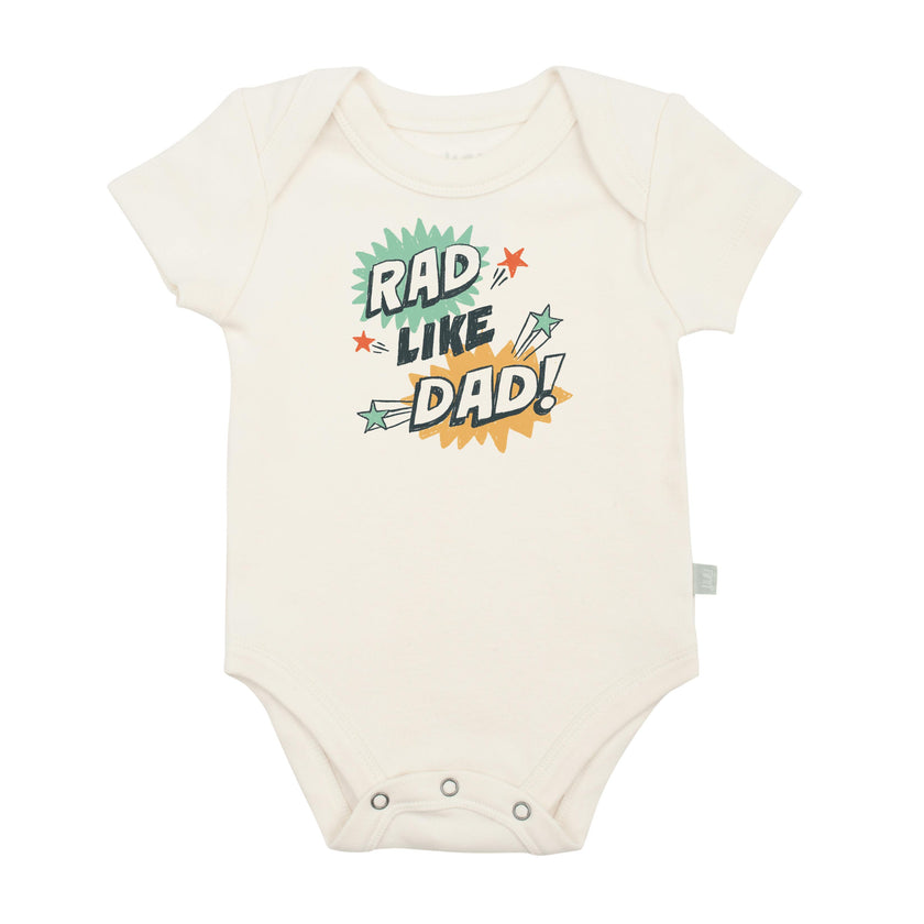 graphic bodysuit | rad like dad explosion