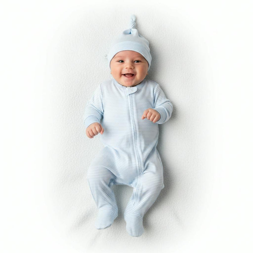Beach Dogs Pima Cotton Newborn Hat