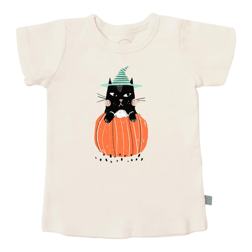 graphic tee | halloween cat