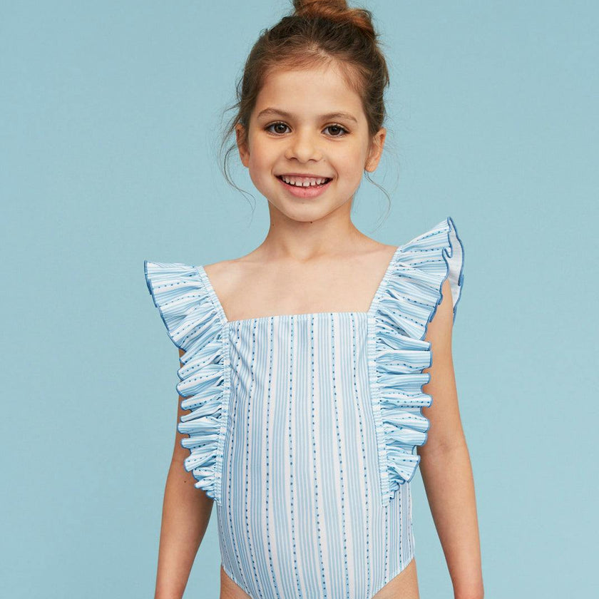 Girls' Ruffle Swimsuit