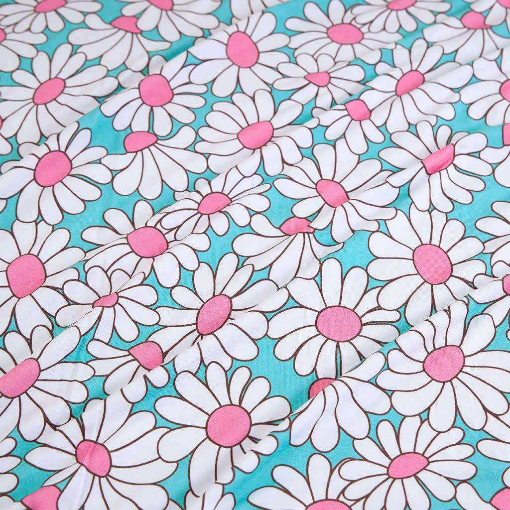Retro Daisy Bodysuit Dress
