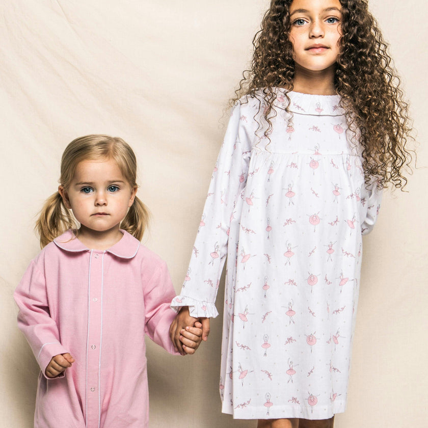 Girl's Twill Scarlett Nightgown in Sugar Plum Fairy