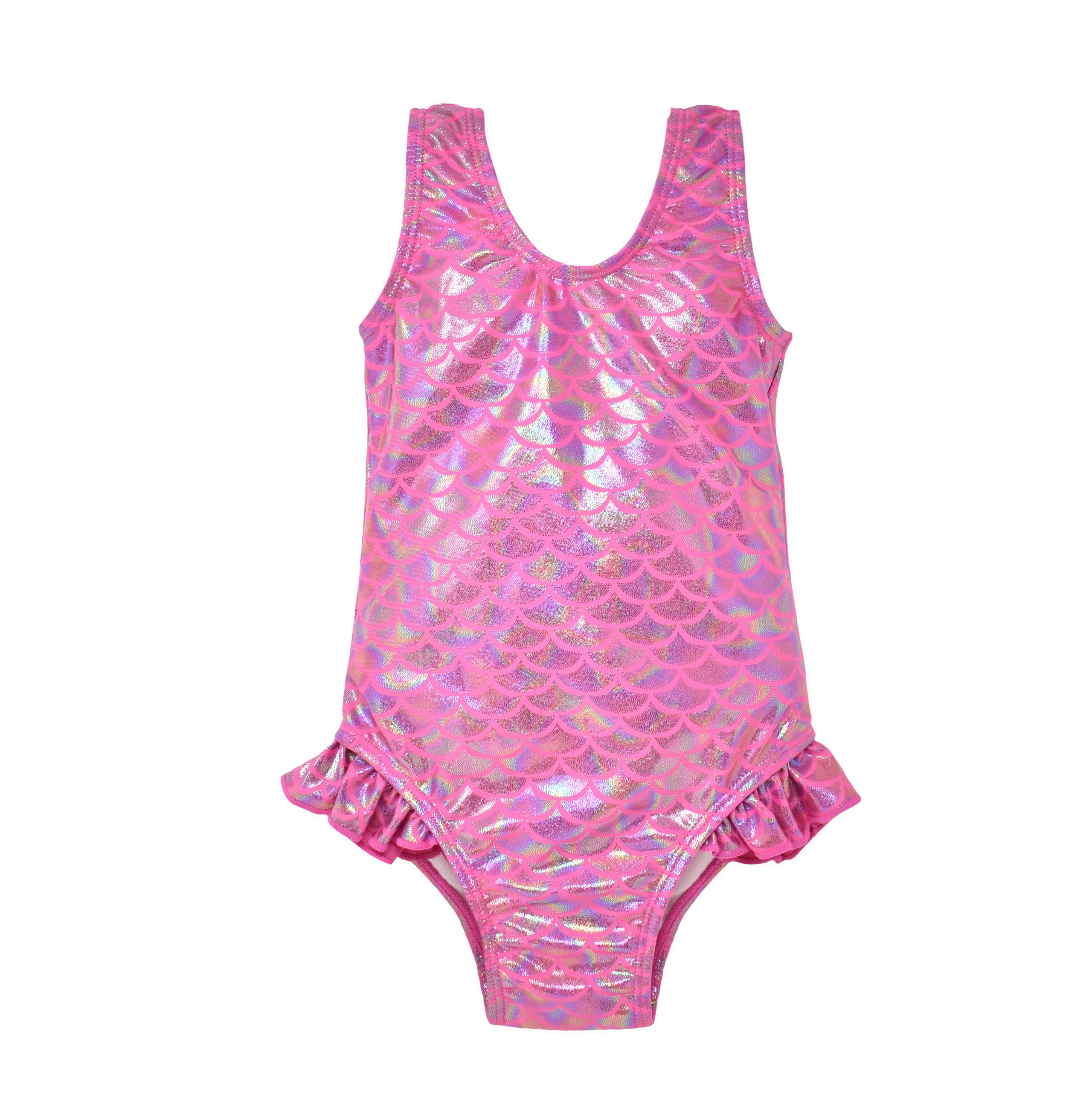 UPF 50+ Delaney Hip Ruffle Swimsuit