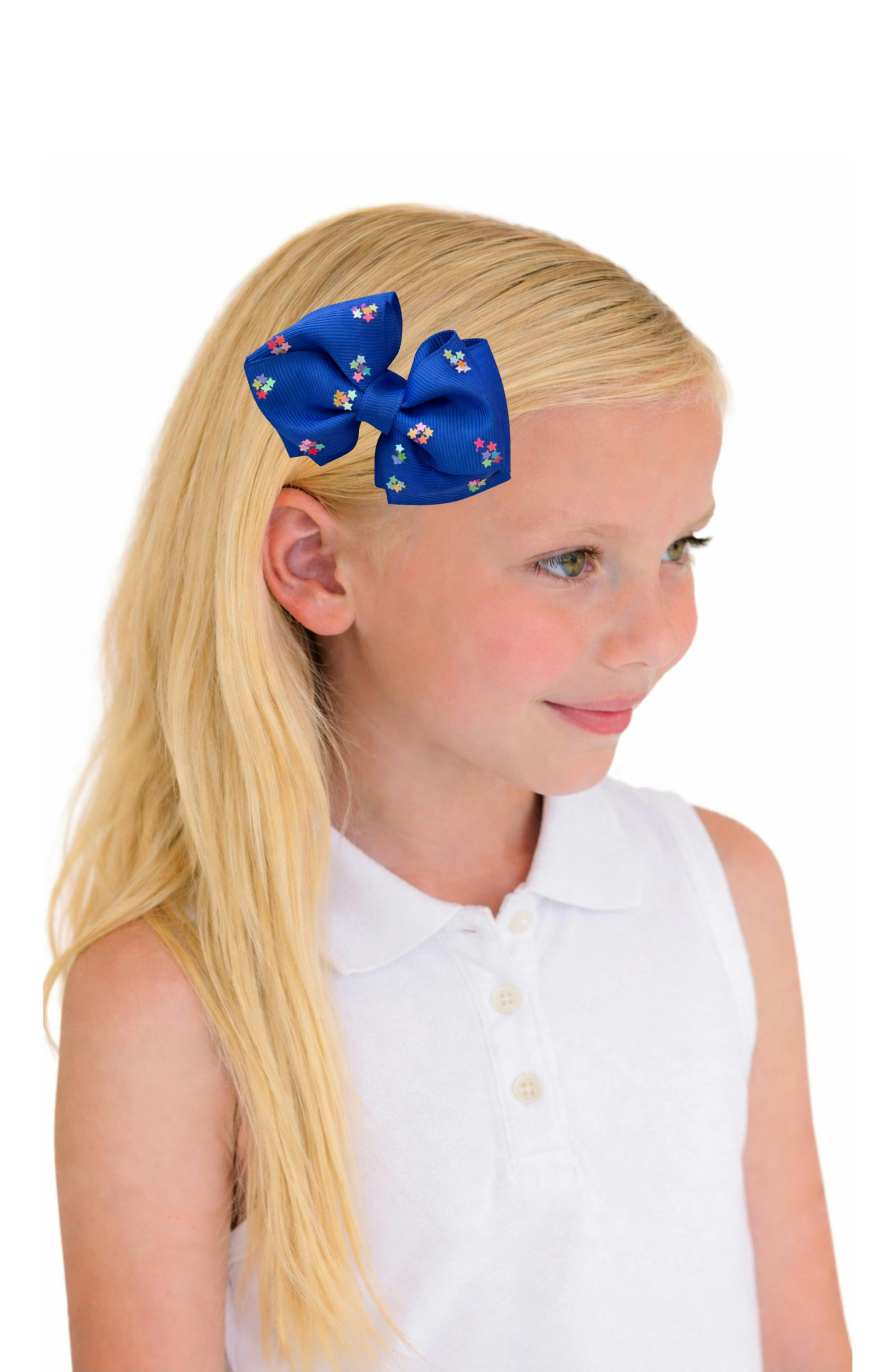 Firecracker Summer Hair Bow Set