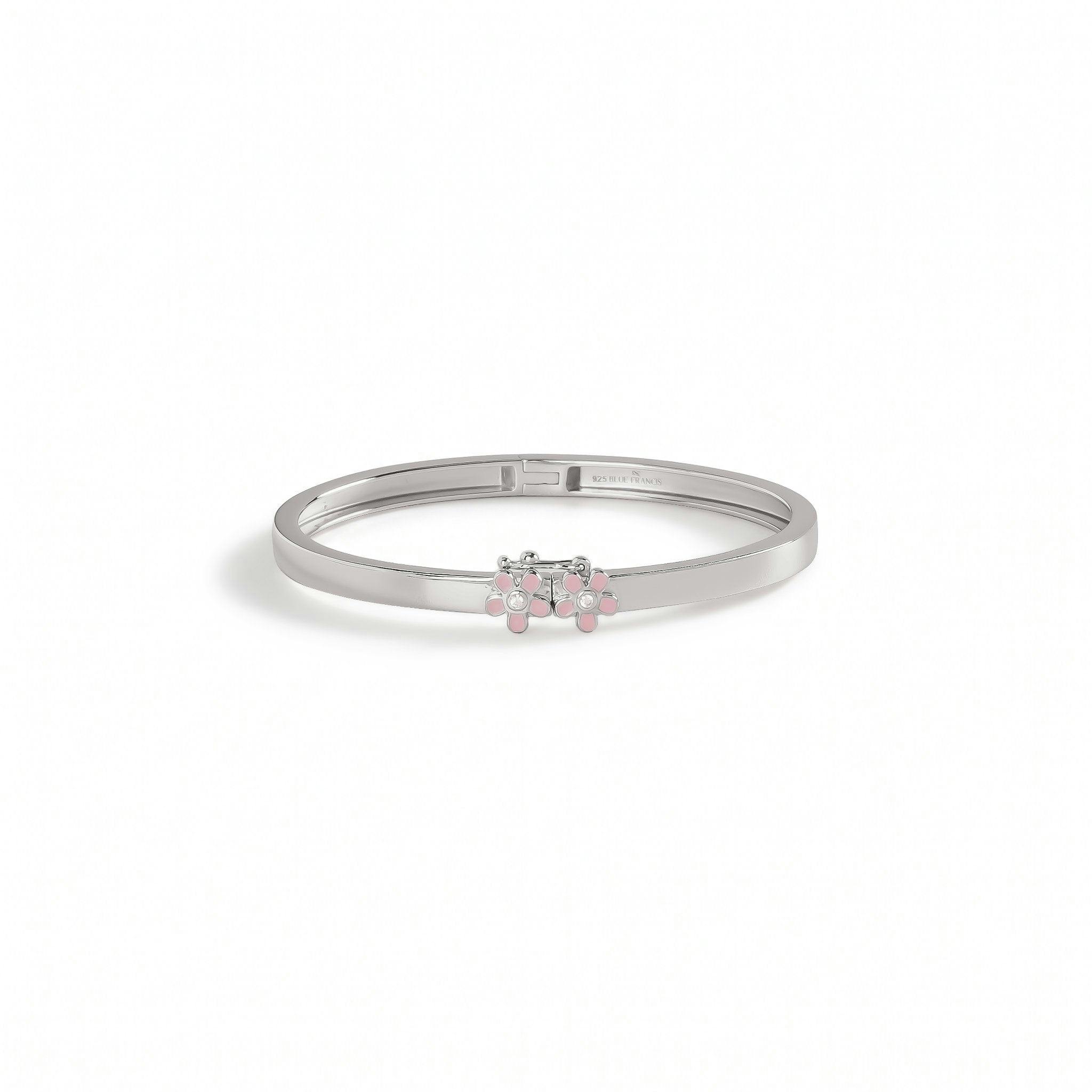 Melodie Pink Fleur Bangle