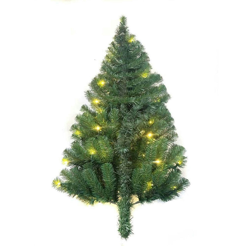 Kurt Adler 4-Foot Prelit Norway Pine LED Wall Tree
