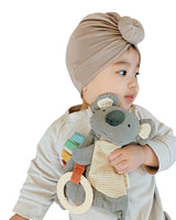 Bitzy Crinkle™ Sensory Crinkle Toy With Teether