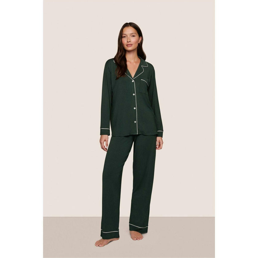 Gisele TENCEL Modal Long PJ Set, Green