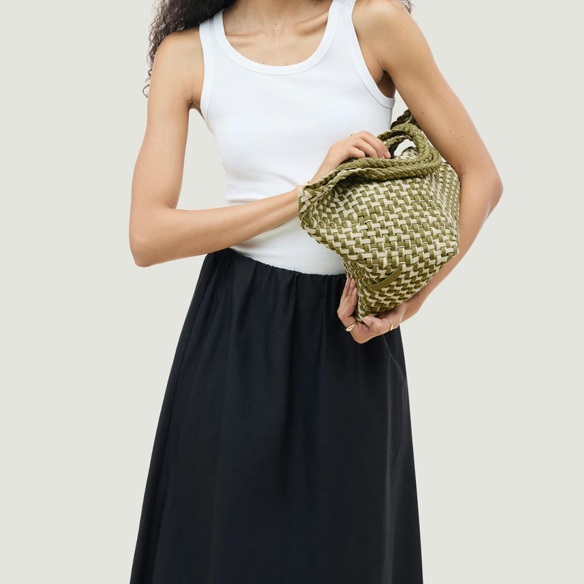 St. Barths Medium Tote Double Weave | Oletta
