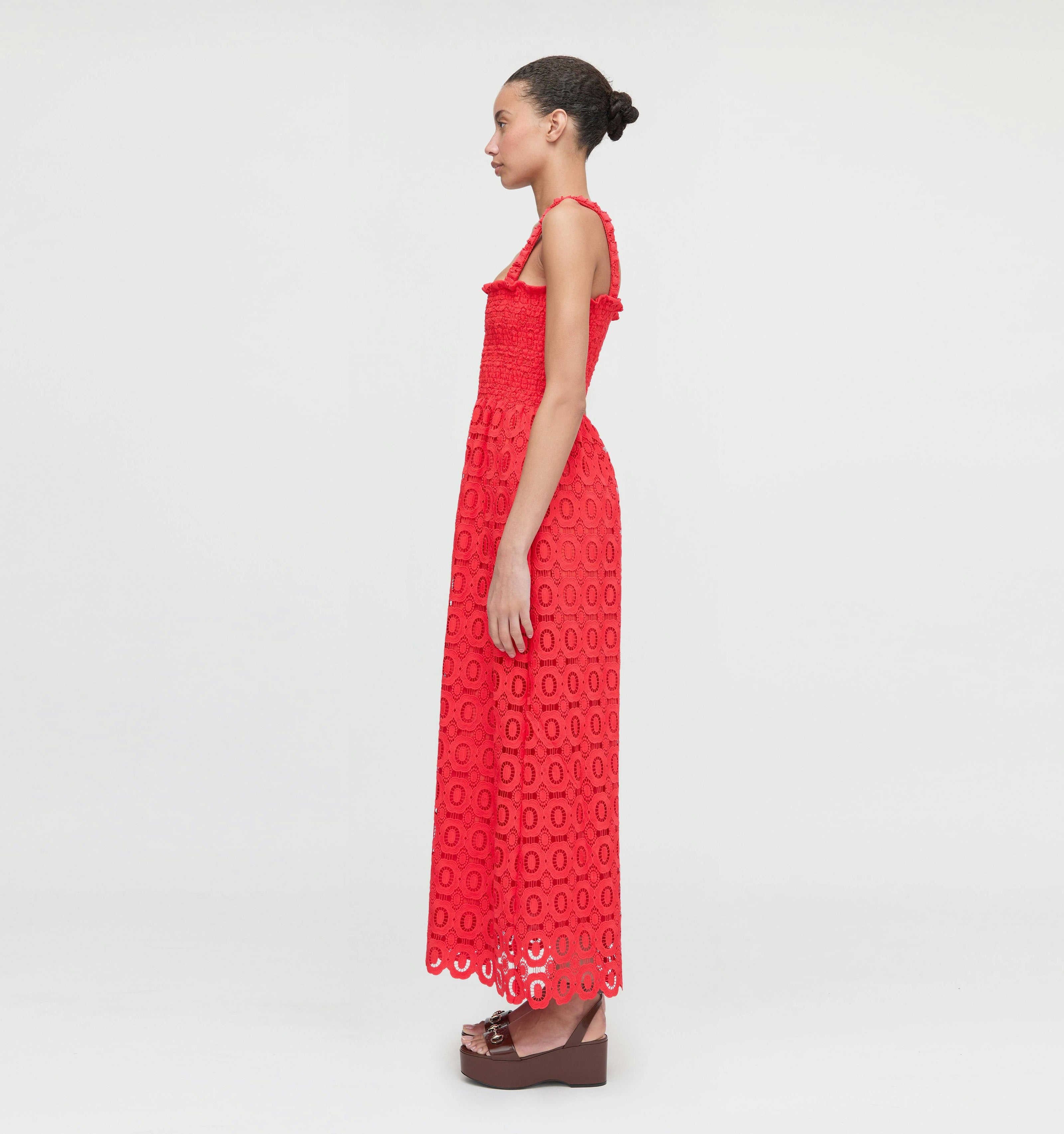 The Anjuli Nap Dress - Poppy Lace