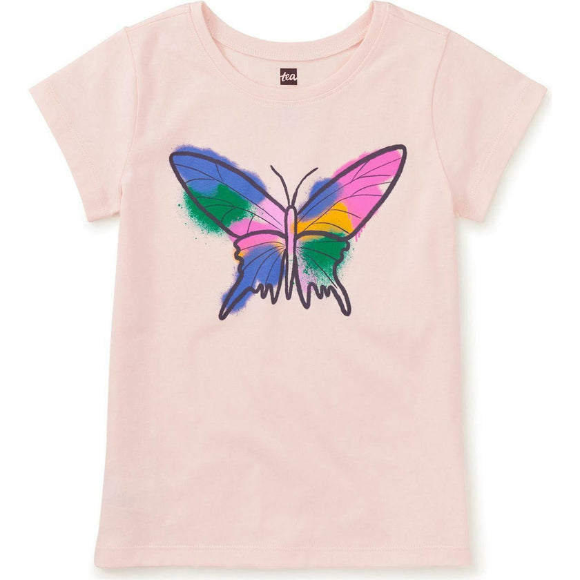 Graffiti Graphic Tee, Pink