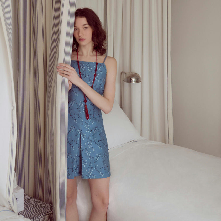 The Fae Dress - Blue Dancing Willow