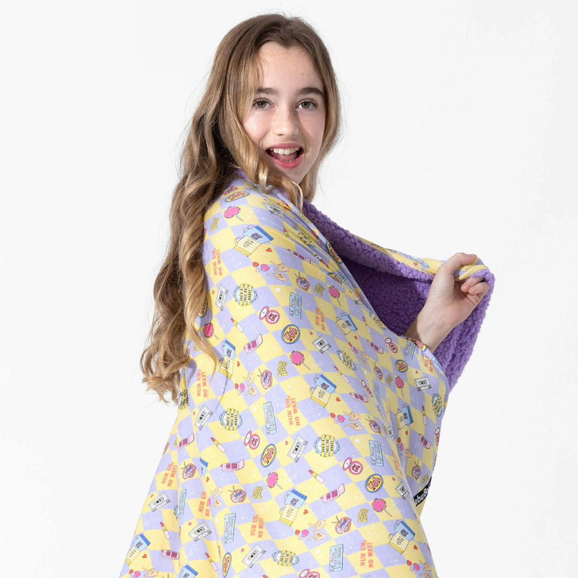 Clueless As If! Bamboo Sherpa Blanket