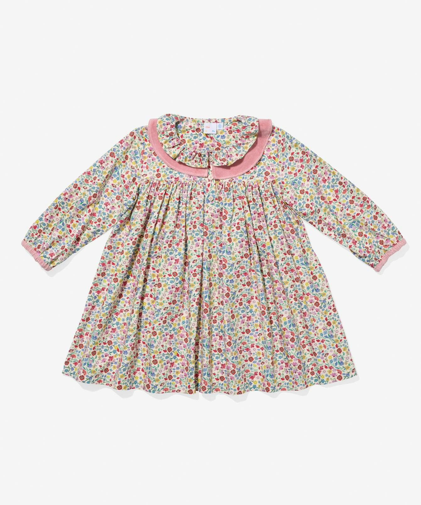 Sassy Dress, Burgundy Coneflower Floral