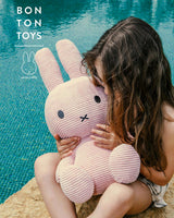 Plush Miffy Corduroy Pink 27.5"