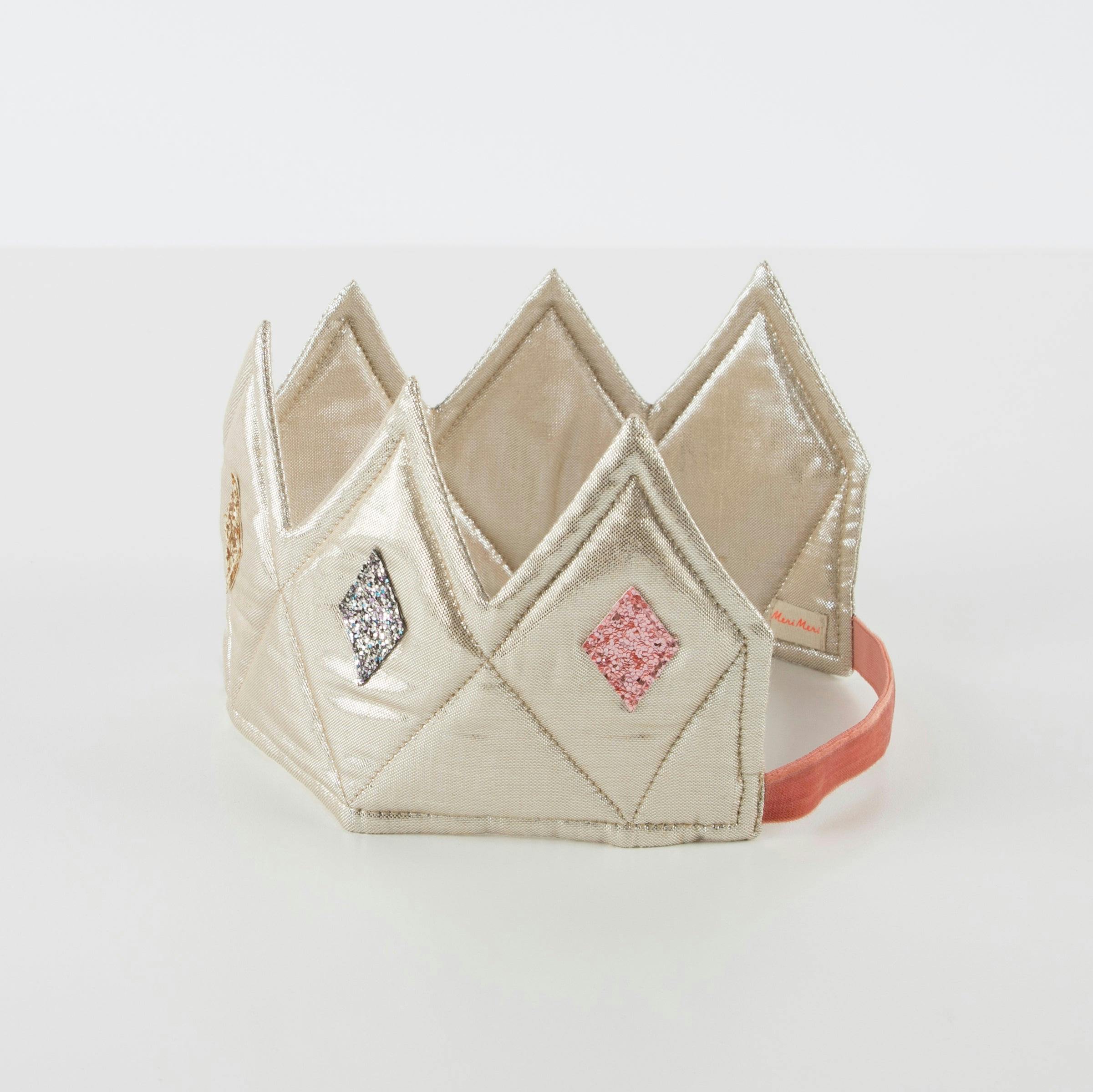 Gold & Glitter Crown