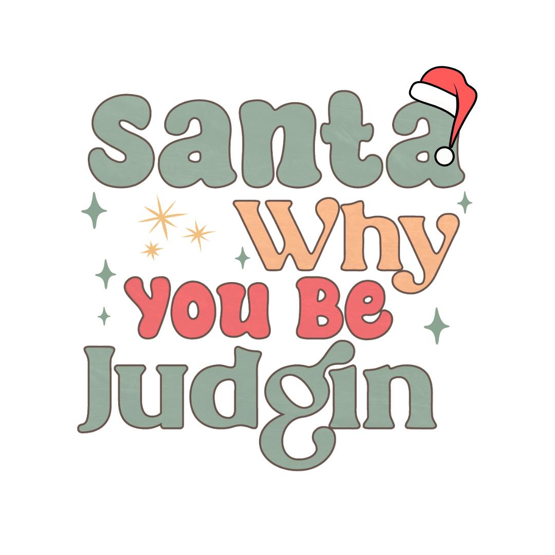 long sleeve graphic bodysuit | why be judgin