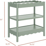 Swell Changing Table in Light Sage