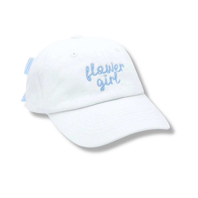 Flower Girl Bow Baseball Hat - Baby/Toddler & Youth
