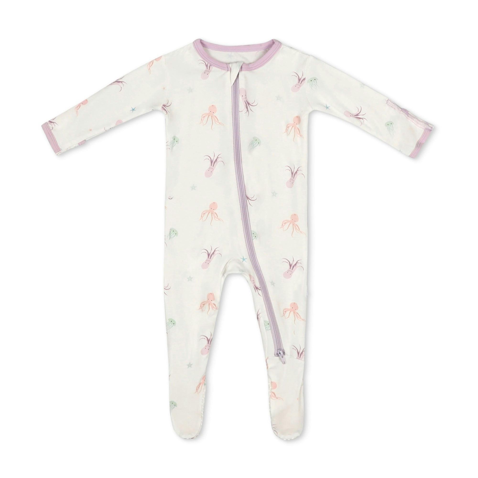 Octopus Zippered Footie
