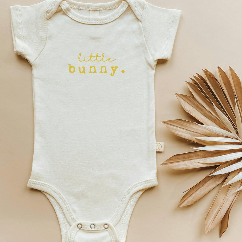 Little Bunny Organic Baby Bodysuit