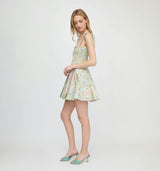 The Ribbon Charlotte Nap Dress - Sea Scroll