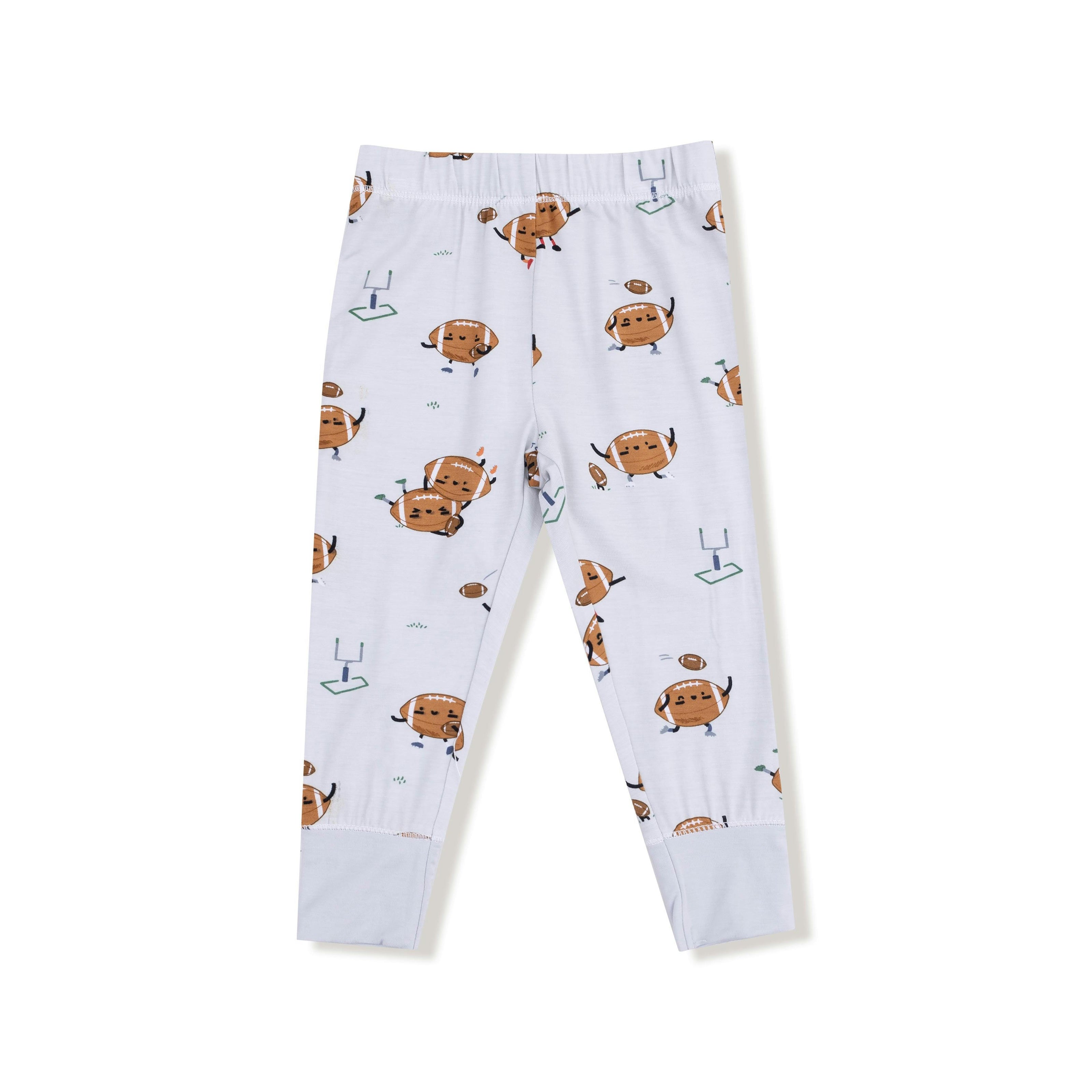 Footballs Playing Football - Long Sleeve Loungewear Set