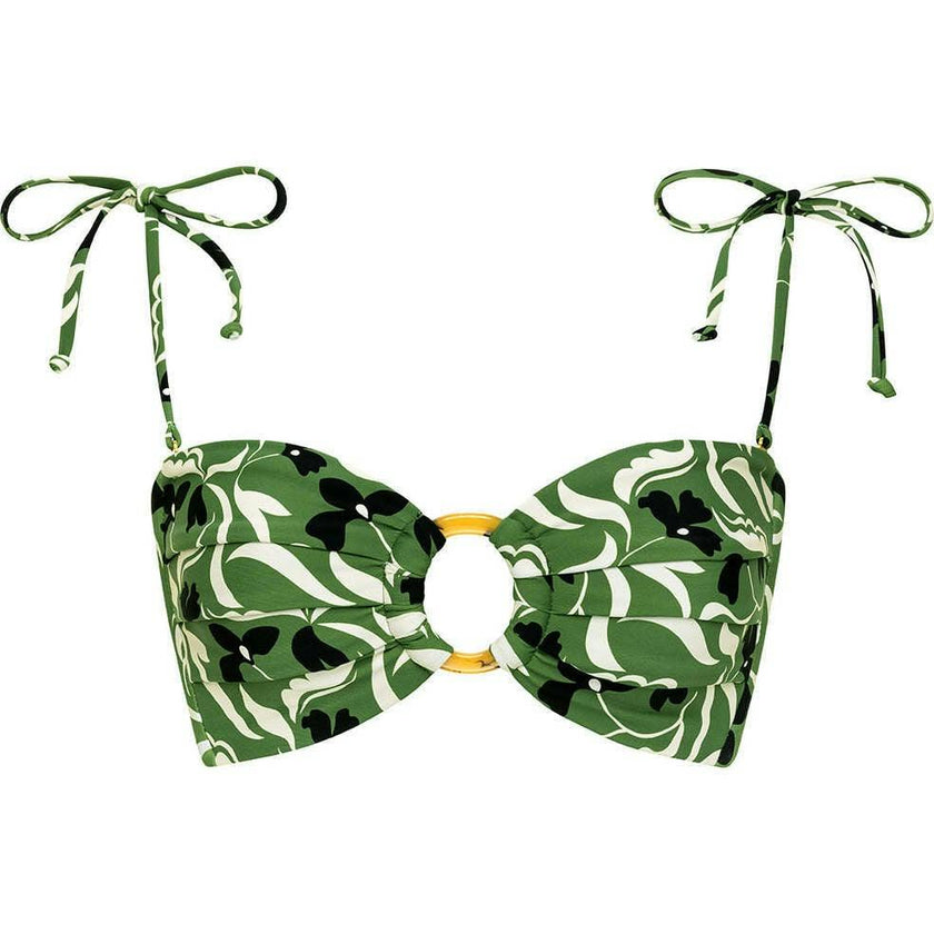 Tori Ties Bandeau Bikini Top