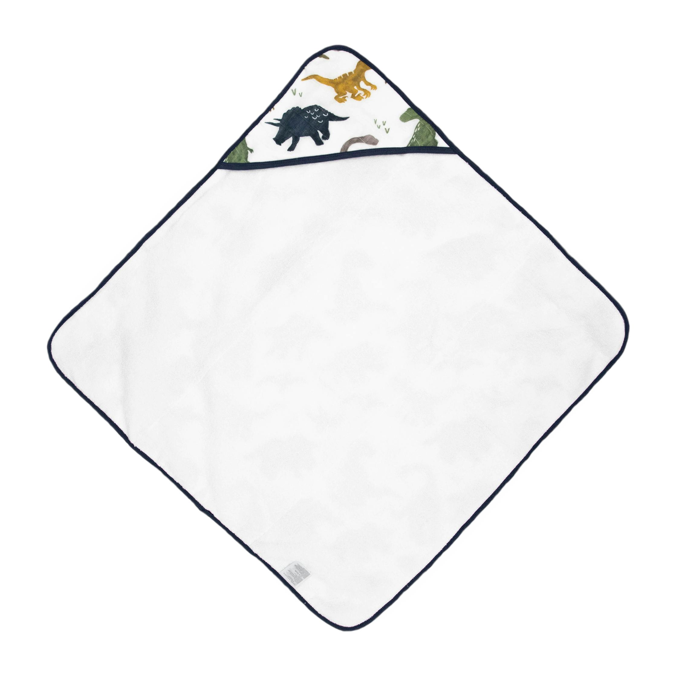 Infant Hooded Towel - Dino Friends