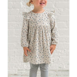 Mika Armhole Ruffle Long Sleeve Dress