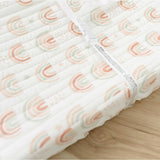 Parker Quilted Change Pad Cover (Rainbow)