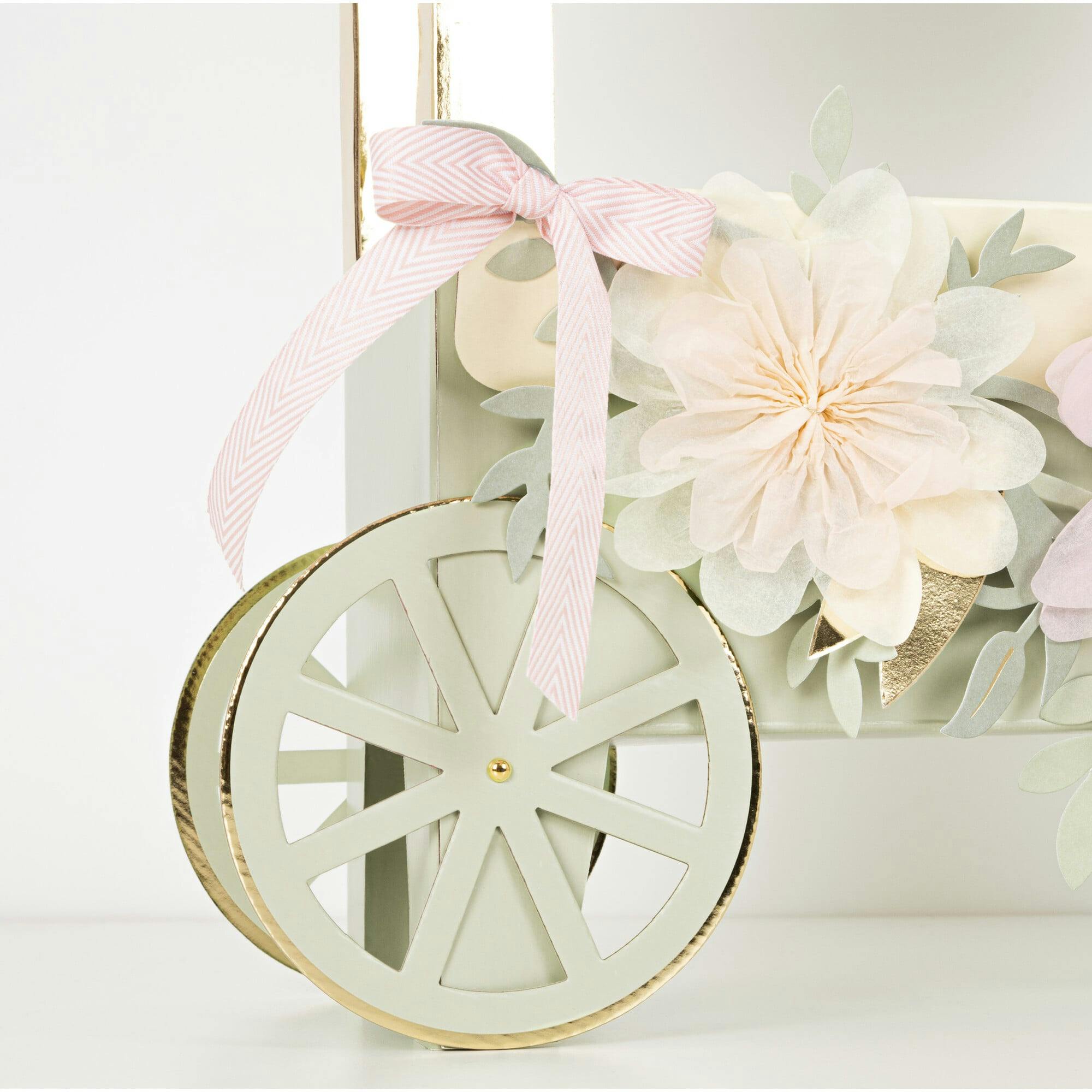 Meri Meri x Ladurée Paris Macaron Cart Centerpiece