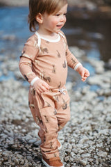 Organic Cotton Long Sleeve One Piece