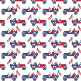 Bradford Boys' Pajama Pant Set - Patriotic Jeeps