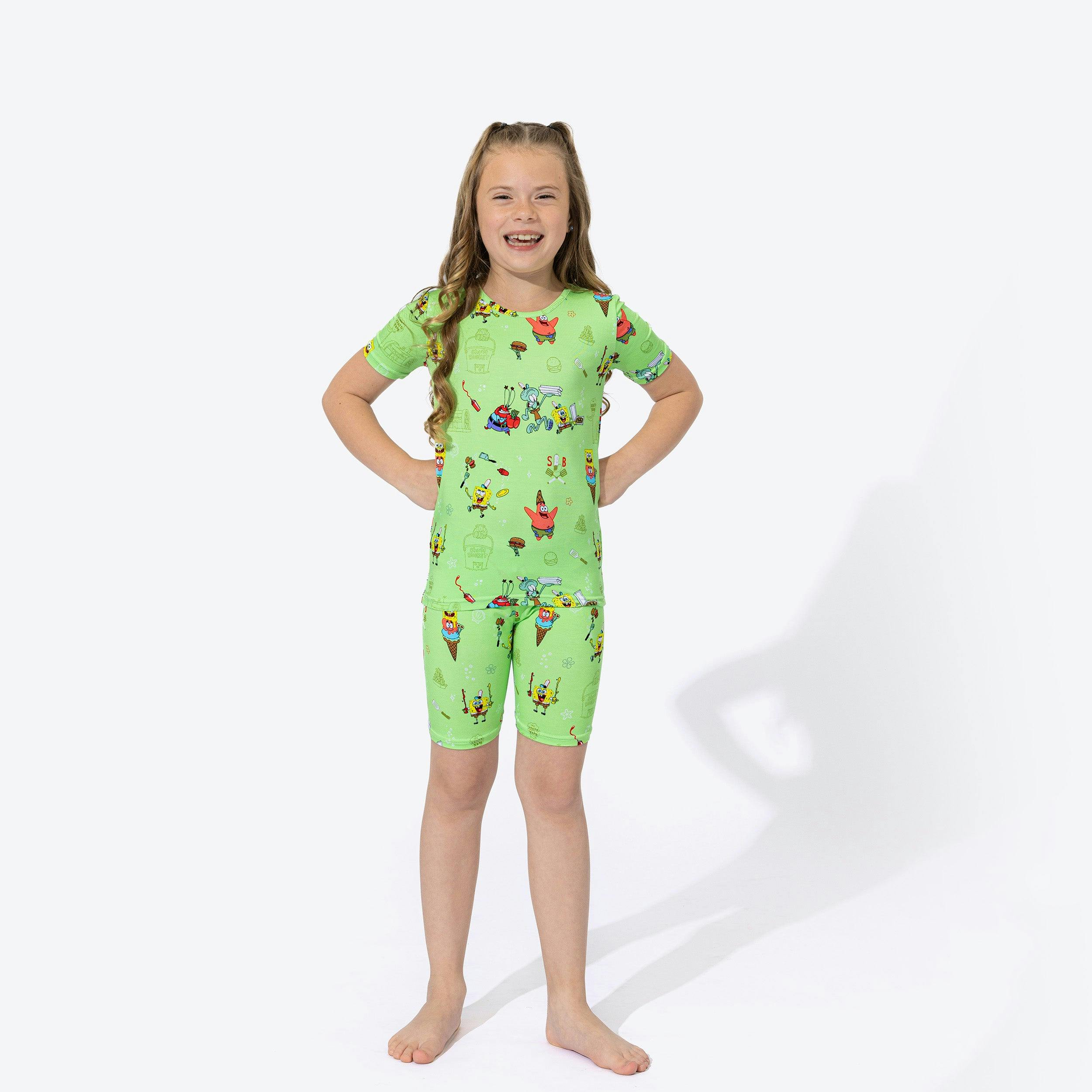SpongeBob SquarePants: Foodie Bamboo Kids Pajama Short Set