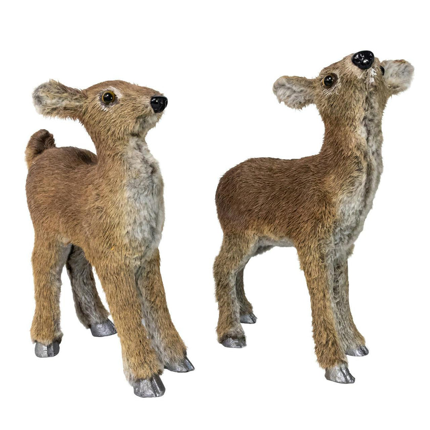 Kurt Adler 11-Inch Standing Deer Table Piece Set