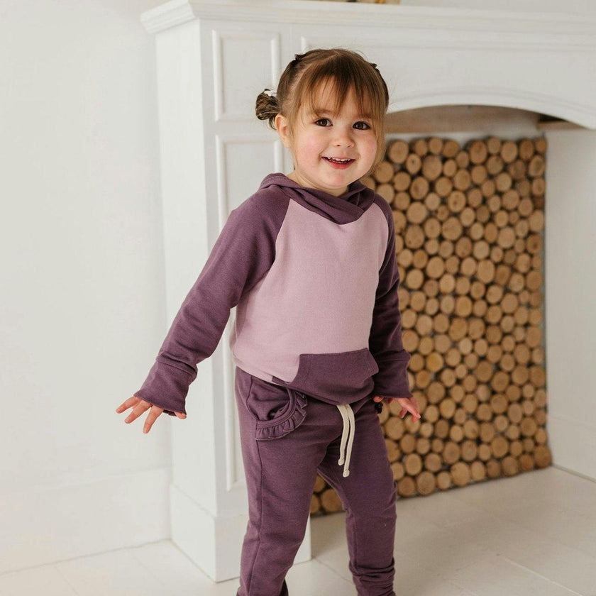 Girl's Raglan Hoodie