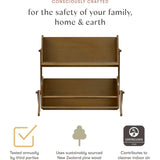 Tally Storage and Bookshelf in Natural Walnut