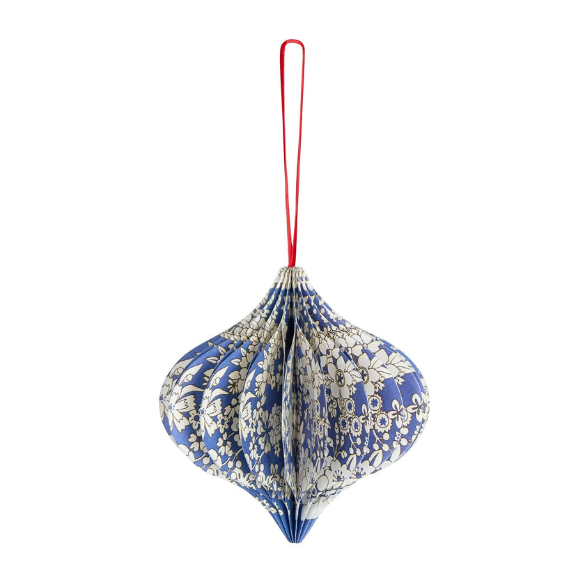 Meri Meri x Liberty Paper Honeycomb Tree Decorations
